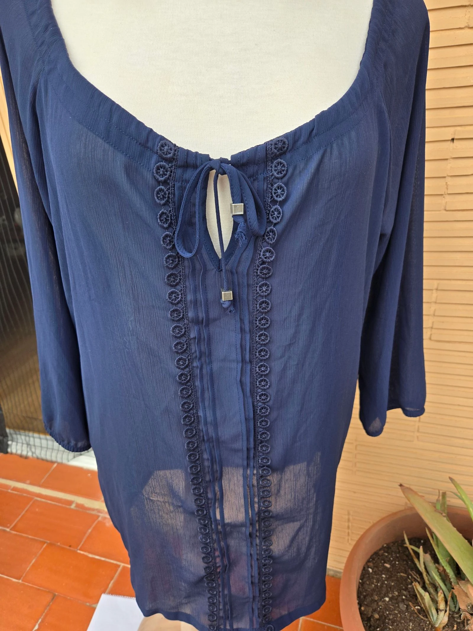 Túnica de praia Esmara tamanho 48 – photo 3